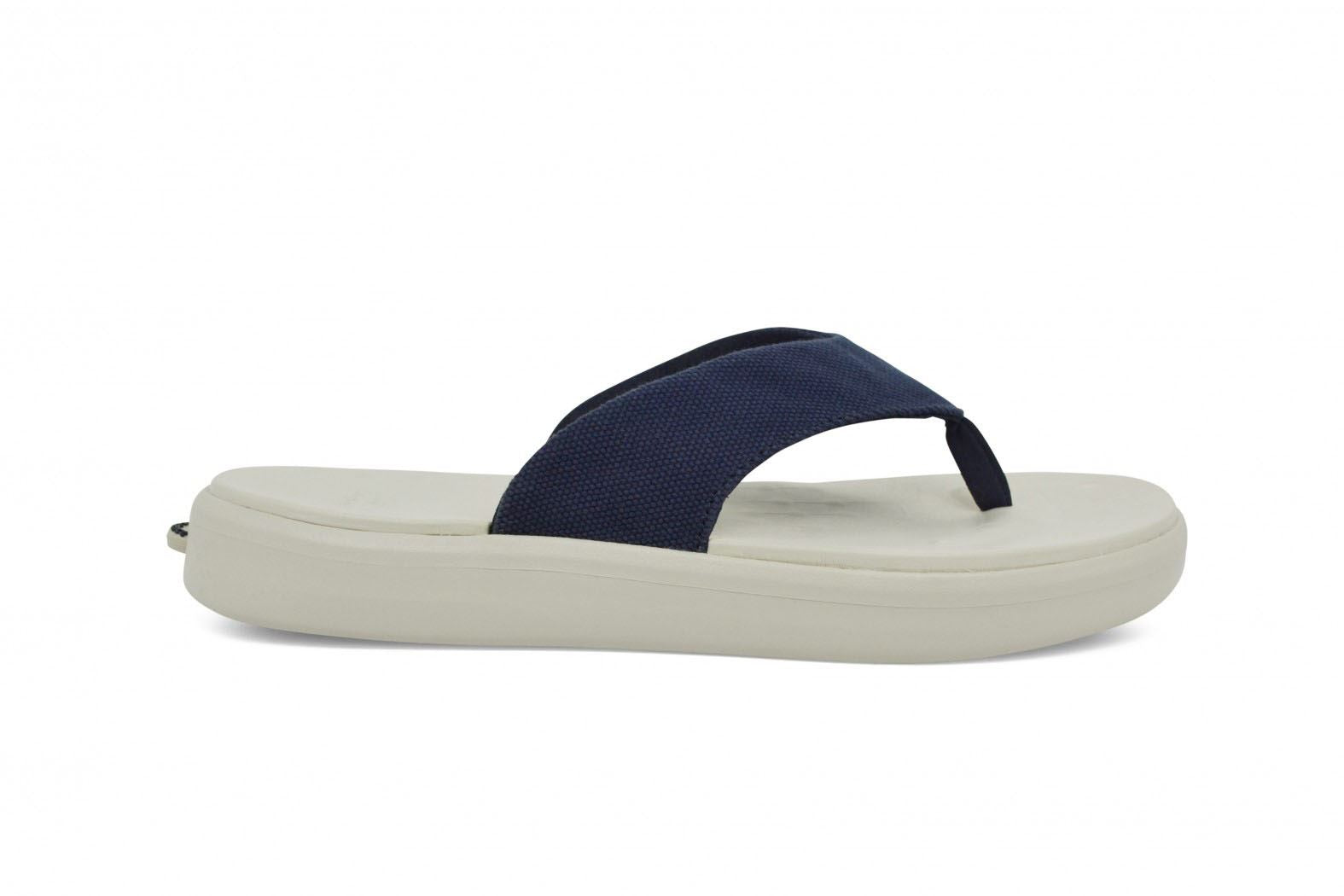 Soft Science Skiff Flip Flop Canvas UC0028BLU Blue Canvas Flip